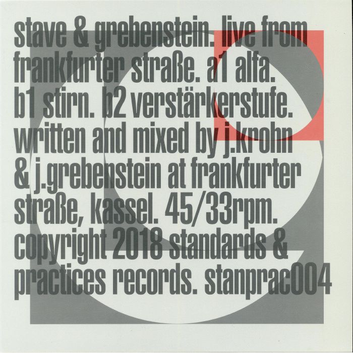 Stave | Grebenstein Live From Frankfurter Strasse