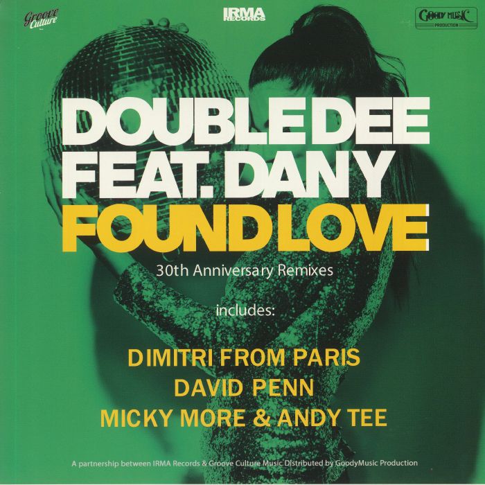 Double Dee | Dany – Found Love (30th Anniversary Remixes) vinyl cover