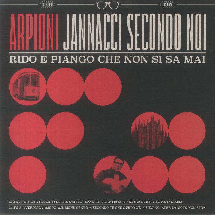 Arpioni – Jannacci Secondo Noi (Rido E Piango Che Non Si Sa Mai) vinyl cover