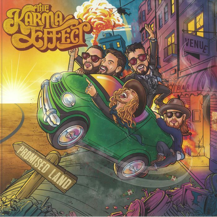 The Karma Effect – Promised Land vinyl cover