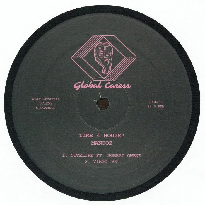 Manooz – Time 4 Houze! vinyl cover