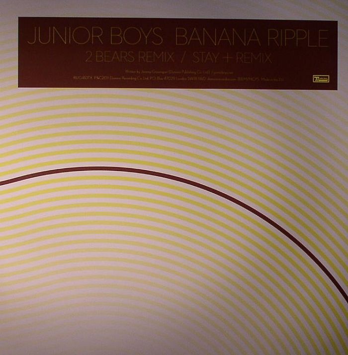 Junior Boys Banana Ripple