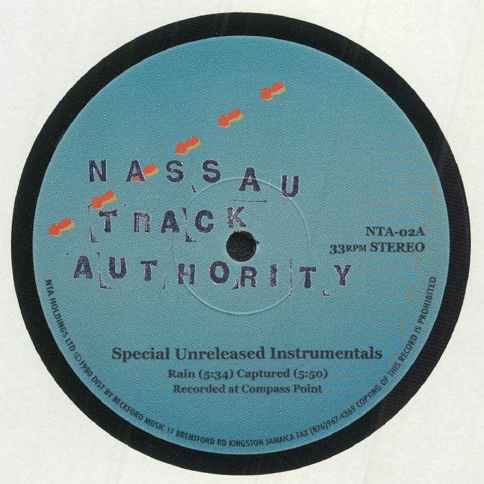 Nassau Track Authority – Special Unreleased Instrumentals vinyl cover