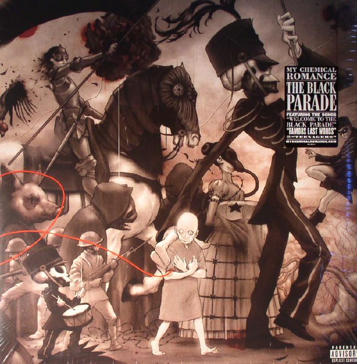 My Chemical Romance – The Black Parade vinyl cover