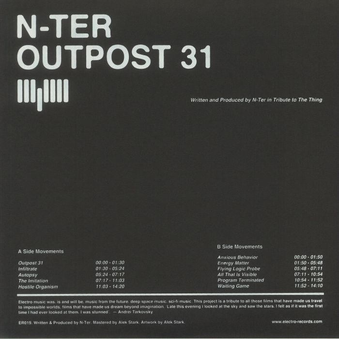 N Ter Outpost 31: In Tribute To The Thing