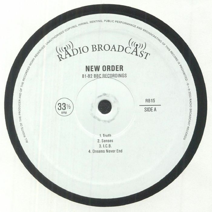 New Order 81 82 BBC Recordings
