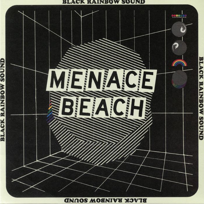 Menace Beach – Black Rainbow Sound vinyl cover