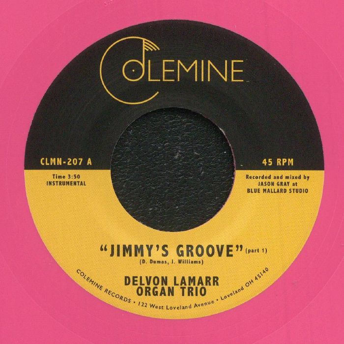 Delvon Lamarr Organ Trio – Jimmys Groove vinyl cover