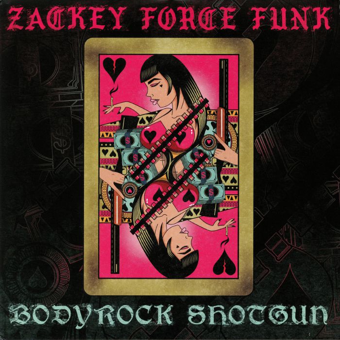 Zackey Force Funk – Bodyrock Shotgun vinyl cover