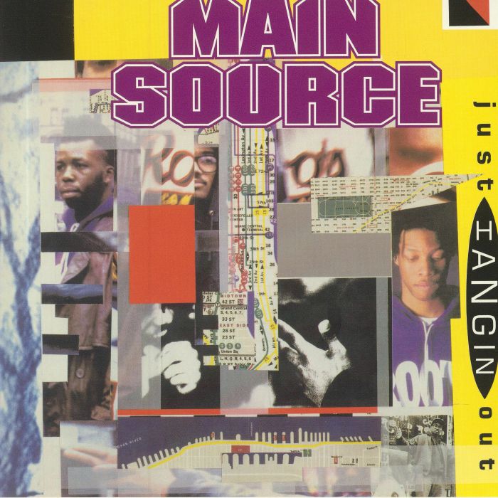 Main Source – Just Hangin Out vinyl cover