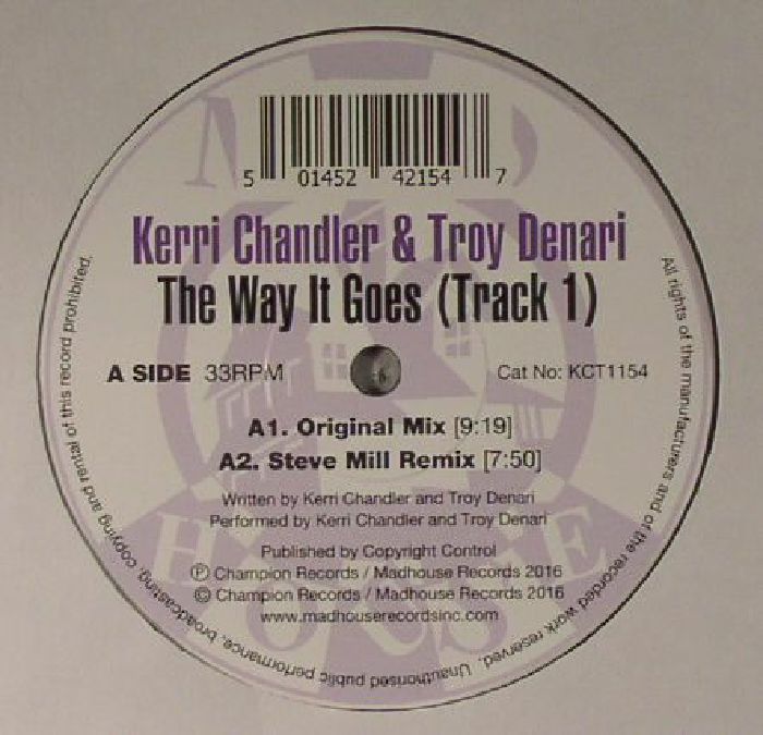 Kerri Chandler | Troy Denari The Way It Goes (Track 1)