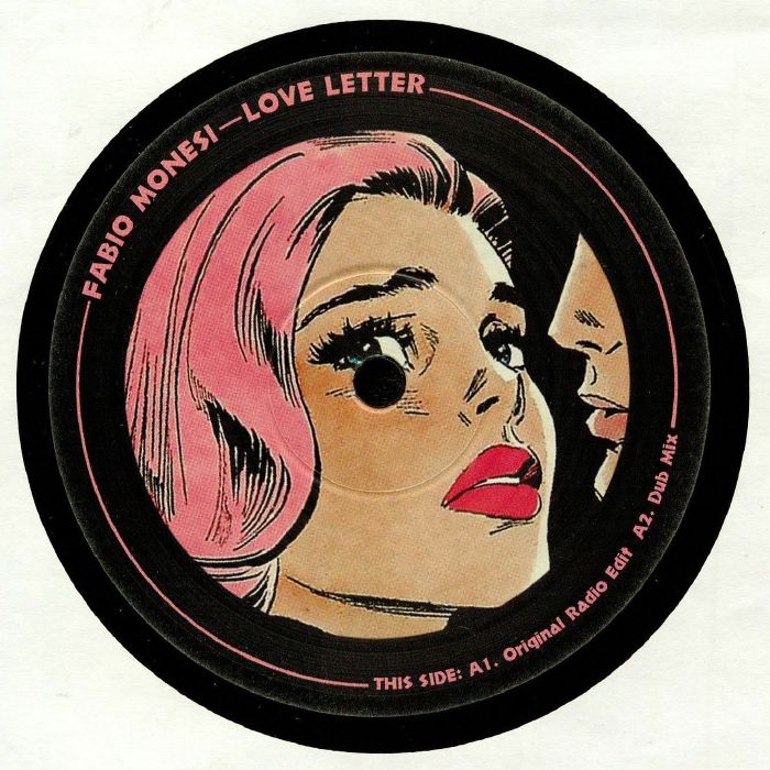 Fabio Monesi – Love Letter vinyl cover