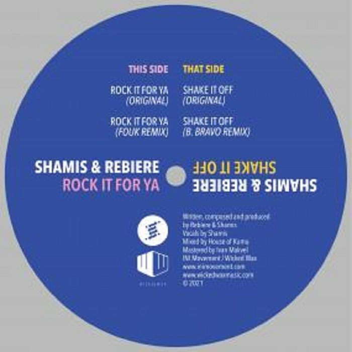 Shamis | Rebiere Rock It For Ya
