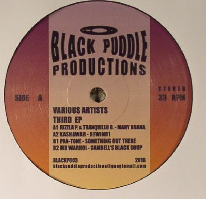 Black Puddle Production Vinyl