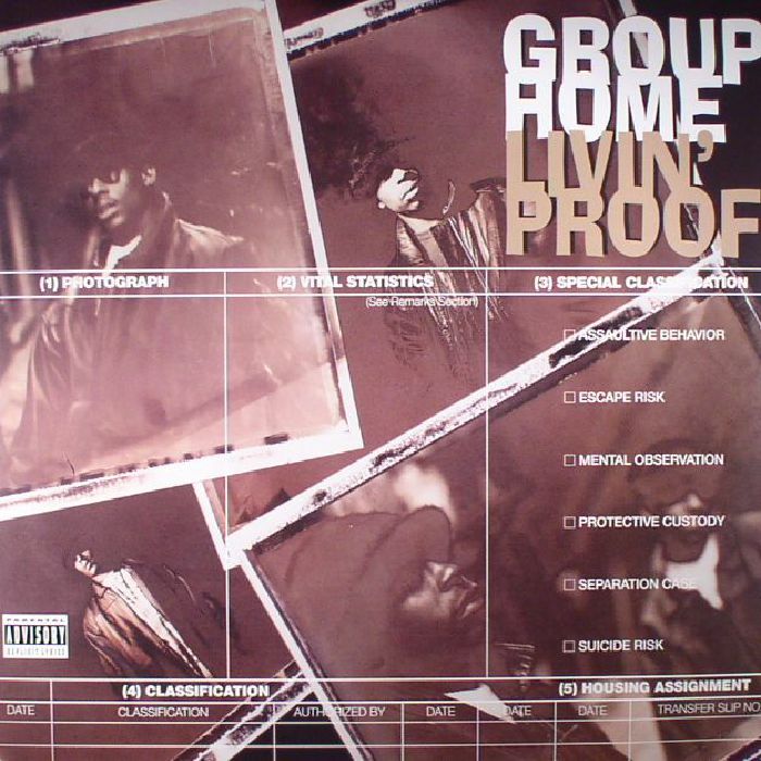 Group Home – Livin Proof vinyl cover