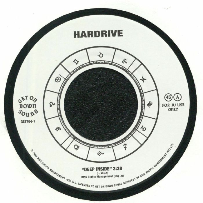 Hardrive – Deep Inside vinyl cover
