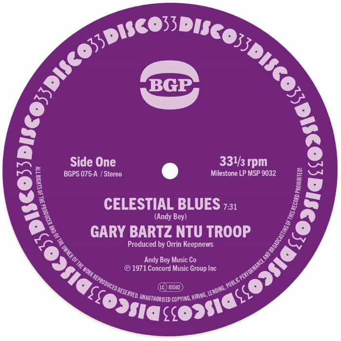 Gary Bartz Ntu Troop | Gary Bartz Celestial Blues