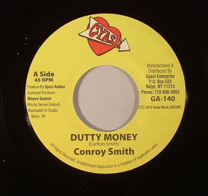 Conroy Smith Dutty Money