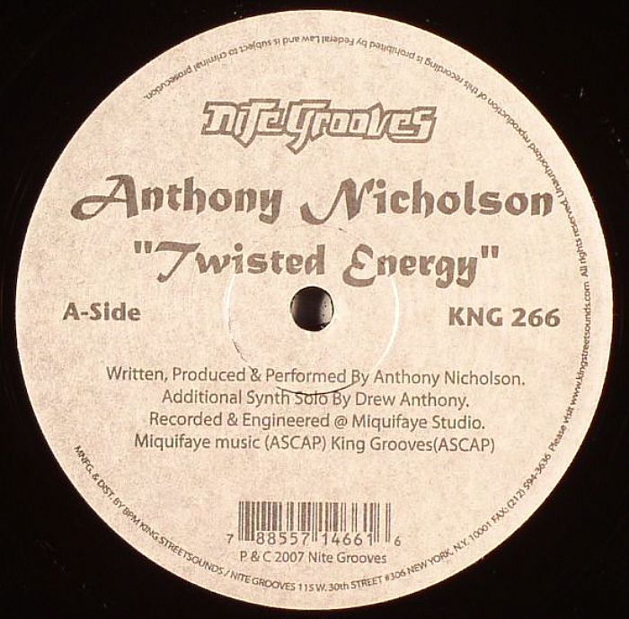 Anthony Nicholson Twisted Energy