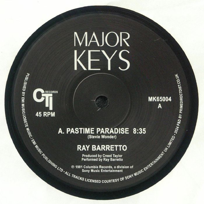 Ray Barretto Pastime Paradise