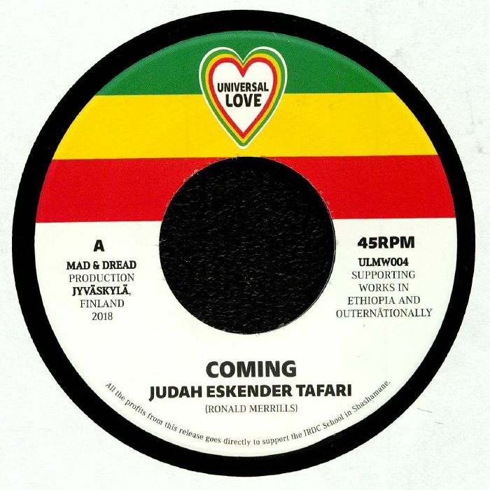 Judah Eskender Tafari Coming