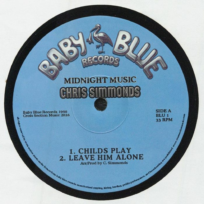 Chris Simmonds – Midnight Music vinyl cover