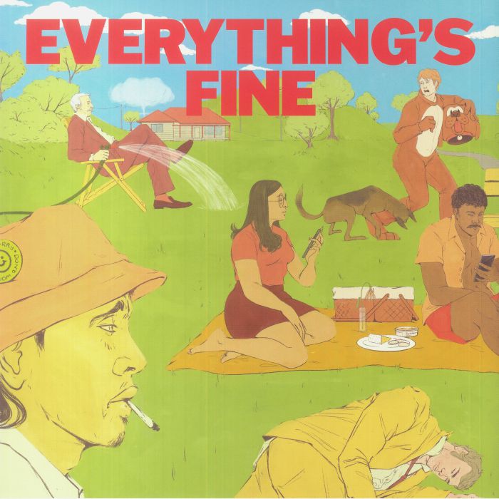 Matt Corby – Everythings Fine vinyl cover