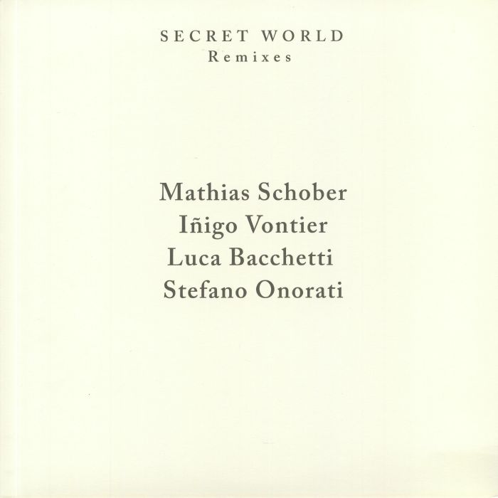 Luca Bacchetti Secret World Remixes