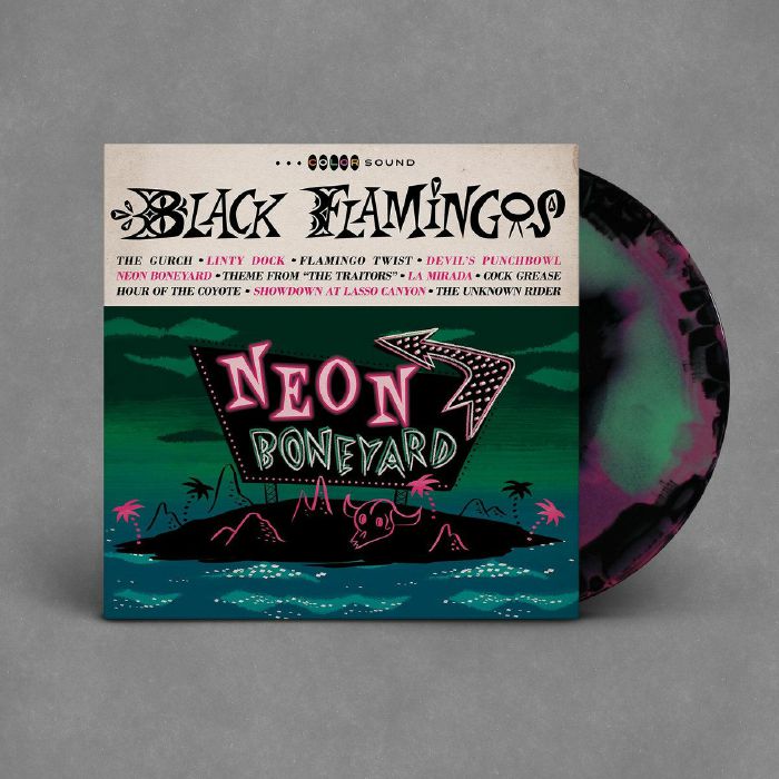 Black Flamingos – Neon Boneyard vinyl cover