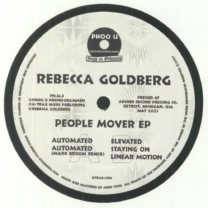 Rebecca Goldberg People Mover EP