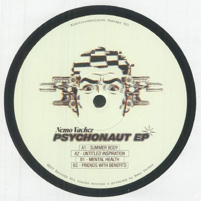 Nemo Vachez – Psychonaut EP vinyl cover