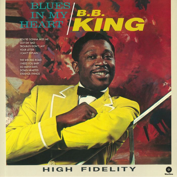 Bb King – Blues In My Heart vinyl cover