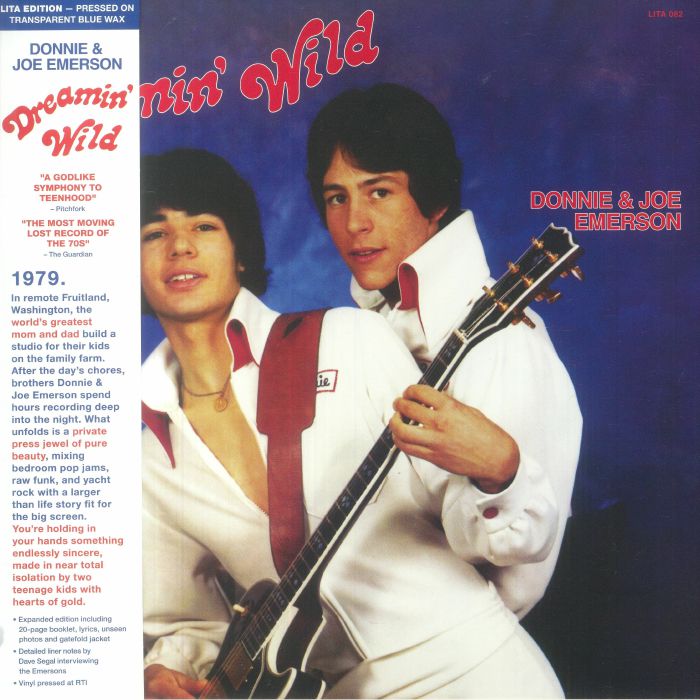 Donnie and Joe Emerson – Dreamin Wild vinyl cover