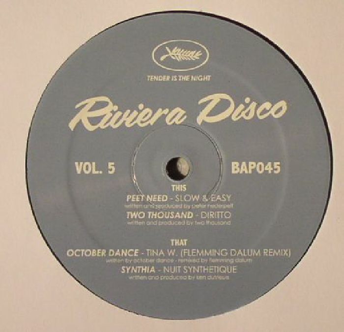 Peet Need | Two Thousand | October Dance | Synthia Riviera Disco Vol 5