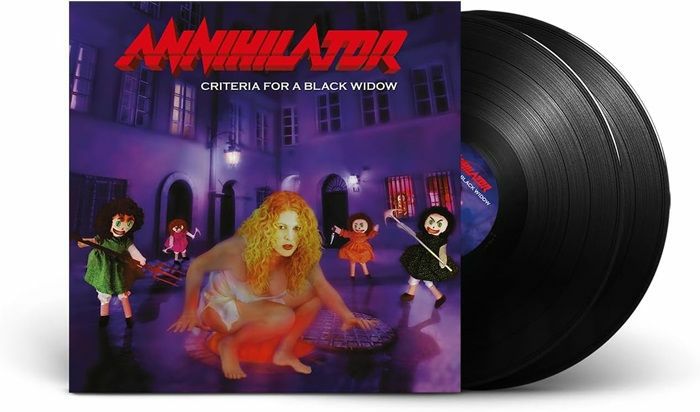 Annihilator – Criteria For A Black Widow vinyl cover