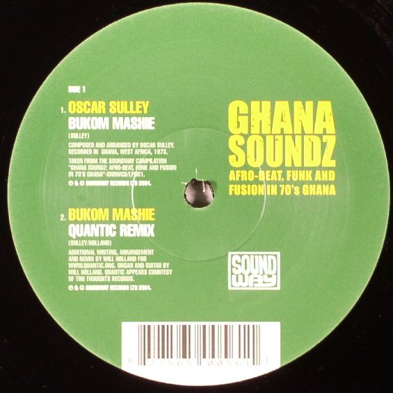 Quantic Ghana Sounds Vol 1 and 2 (Afro Beat Funk and Fusion In 70s Ghana) (Sampler)