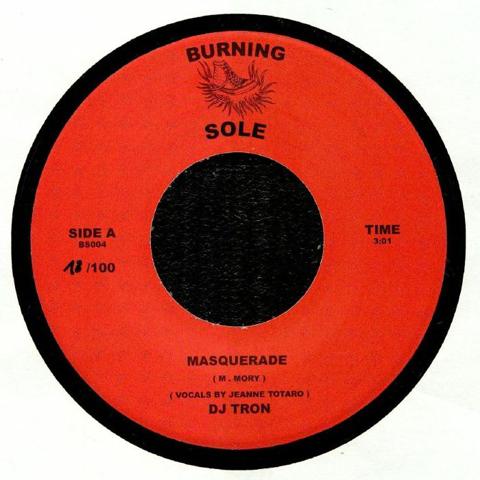 DJ Tron – Masquerade vinyl cover