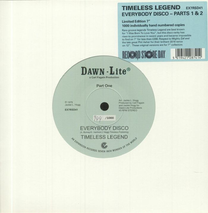 Timeless Legend Everybody Disco (Record Store Day 2021)