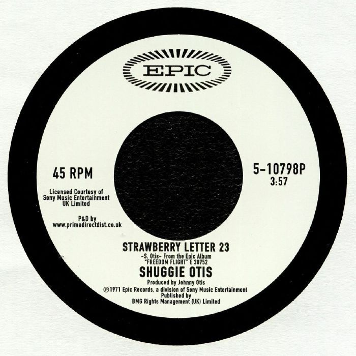 Shuggie Otis Strawberry Letter 23 (remastered) (Record Store Day 2019)