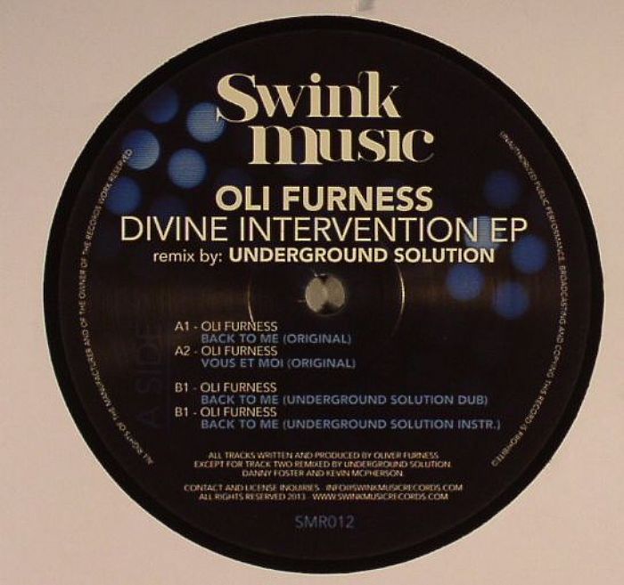 Oli Furness Divine Intervention EP