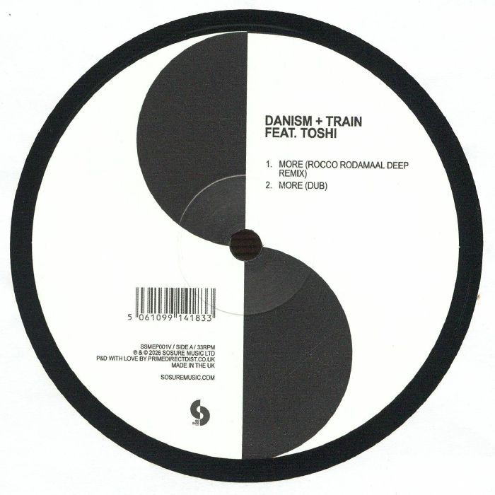 Danism | Train – More vinyl cover