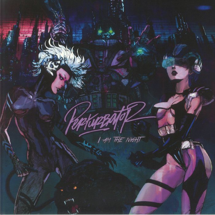 Perturbator – I Am The Night vinyl cover