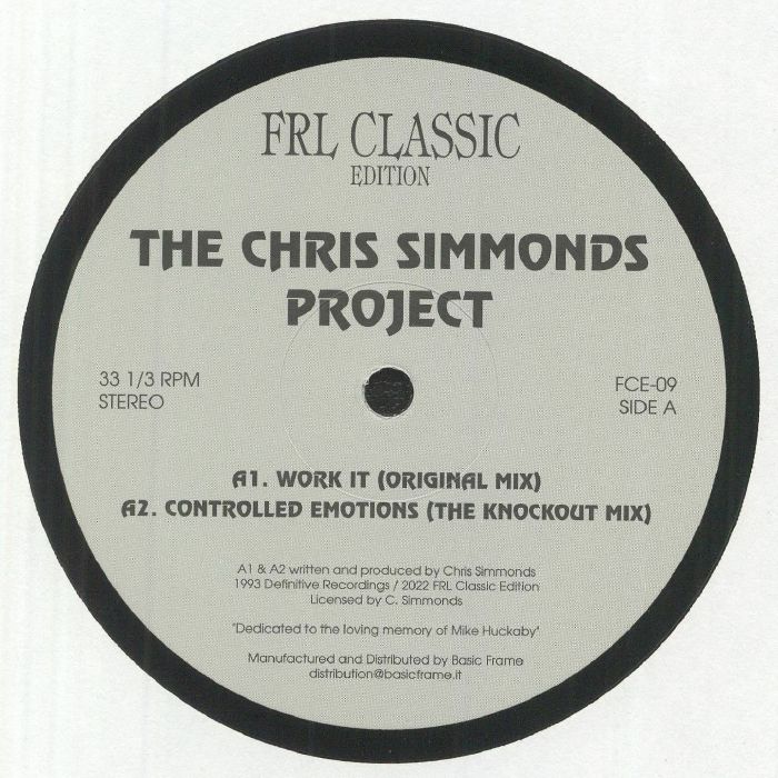 The Chris Simmonds Project Work It