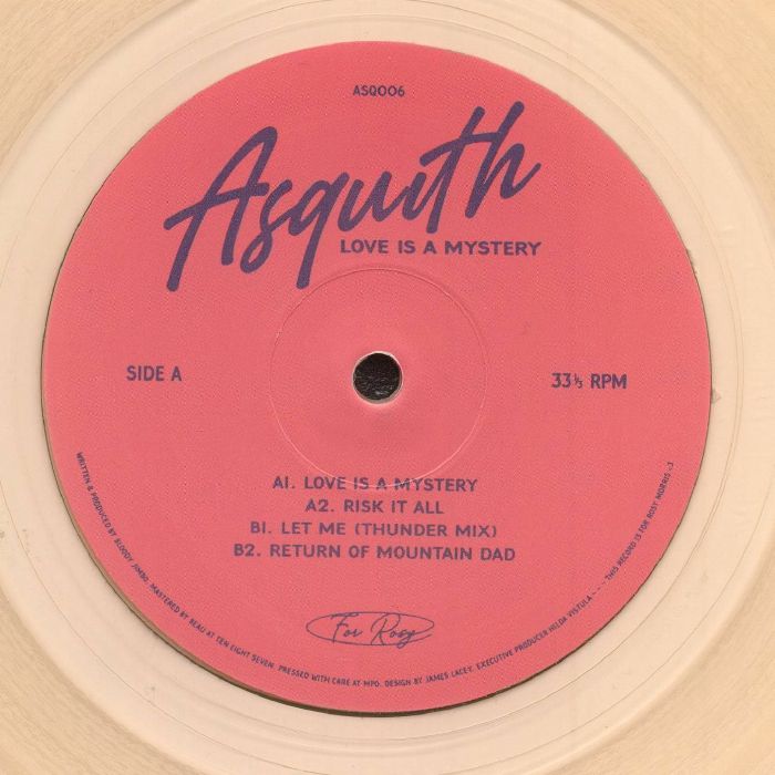 Asquith Love Is A Mystery EP