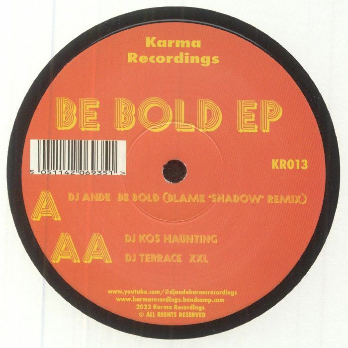 DJ Ande | DJ Kos | DJ Terrace Be Bold EP