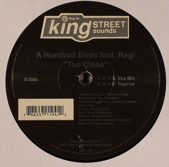 A Hundred Birds | Regi Too Close