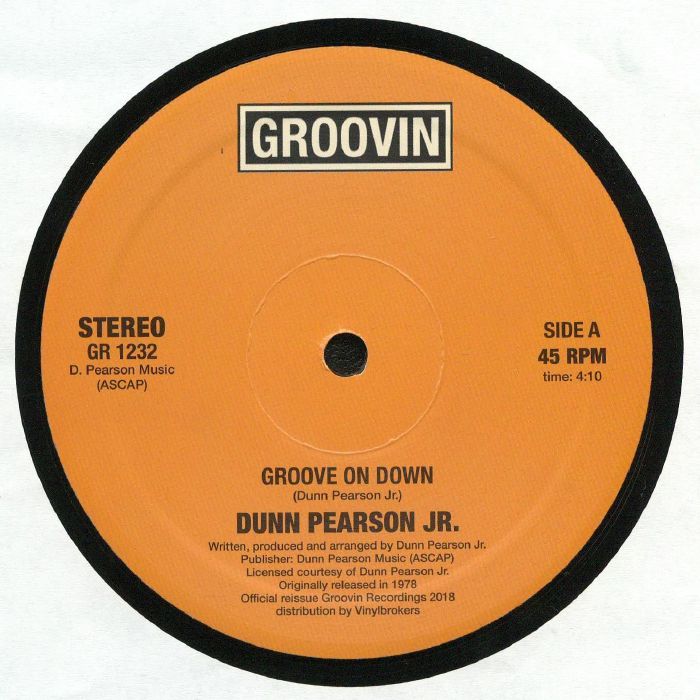 Dunn Pearson Jr Groove On Down (remastered)