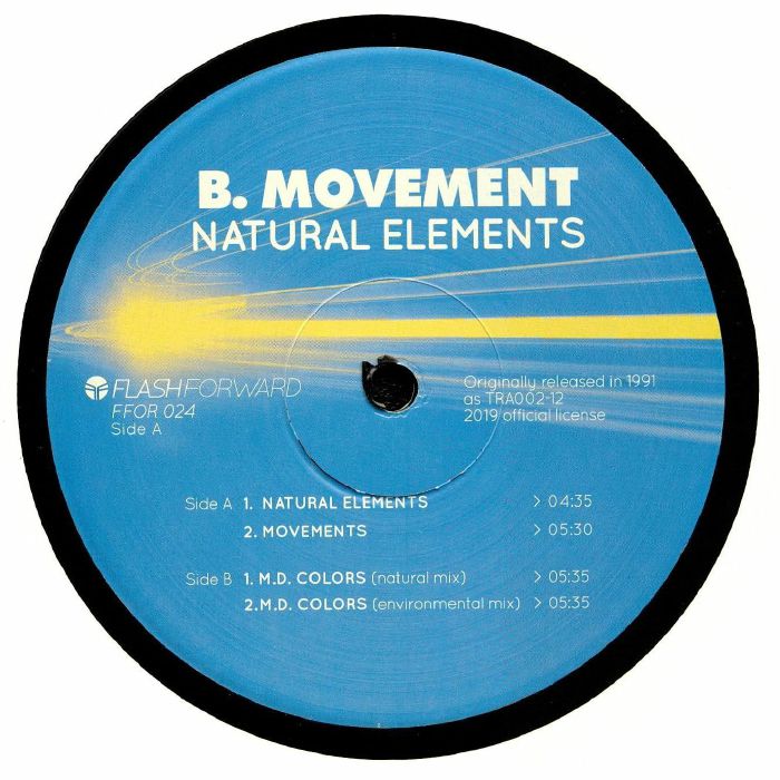 B Movement – Natural Elements vinyl cover