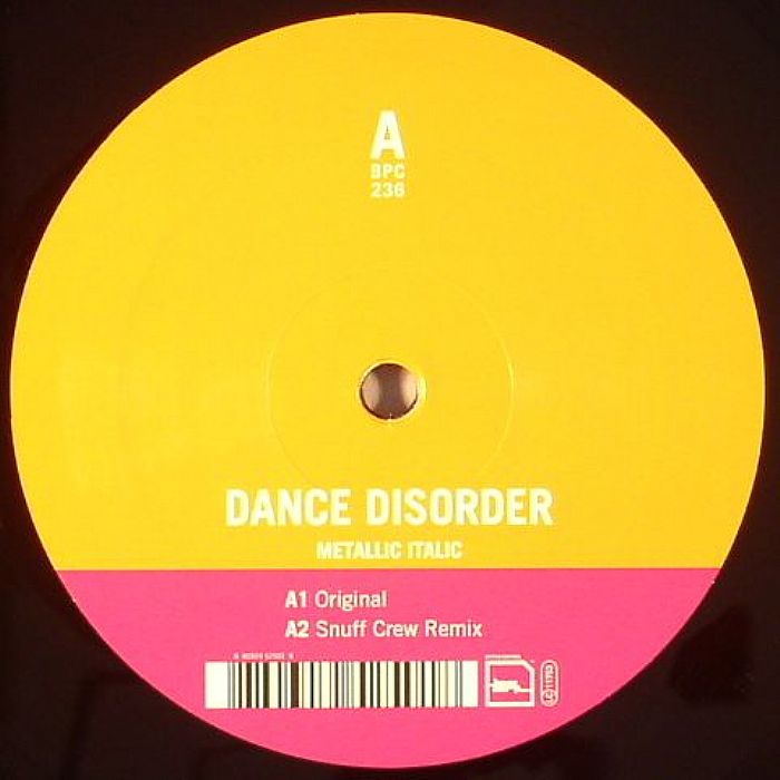 Dance Disorder Metallic Italic