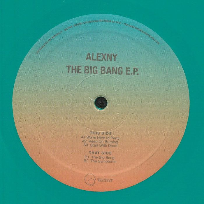 Alexny – The Big Bang EP vinyl cover